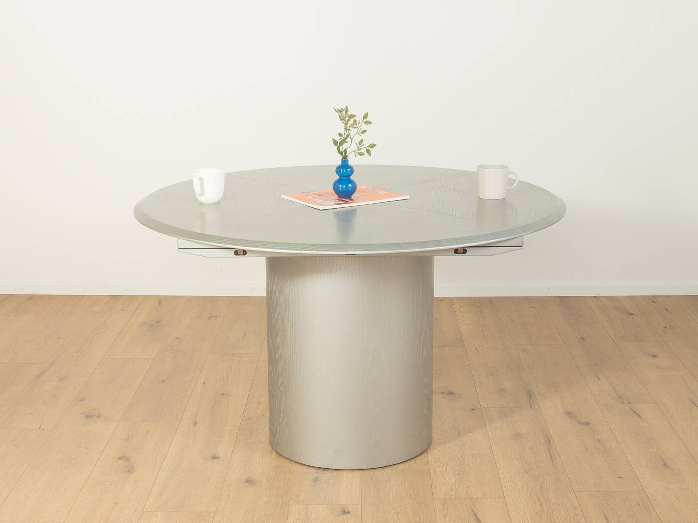 Table à manger Quadrondo, Erwin Nagel, Rosenthal, Argent