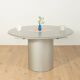 Table à manger Quadrondo, Erwin Nagel, Rosenthal, Argent