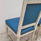 Pair of antique Louis XVI style chairs with patina