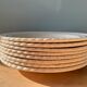 Set of 8 small plates Niderviller décor at Barbeau