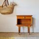 Small vintage Scandinavian bedside table – Mid-Century Design