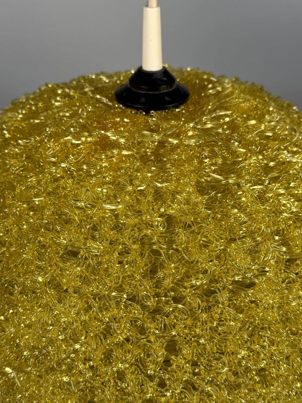 1960s/70s Ceiling Lamp  Globe Lamp Acrylic Plastic ''Spaghetti'' Style