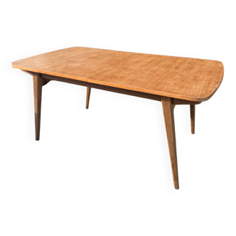 Dining table vintage compass legs
