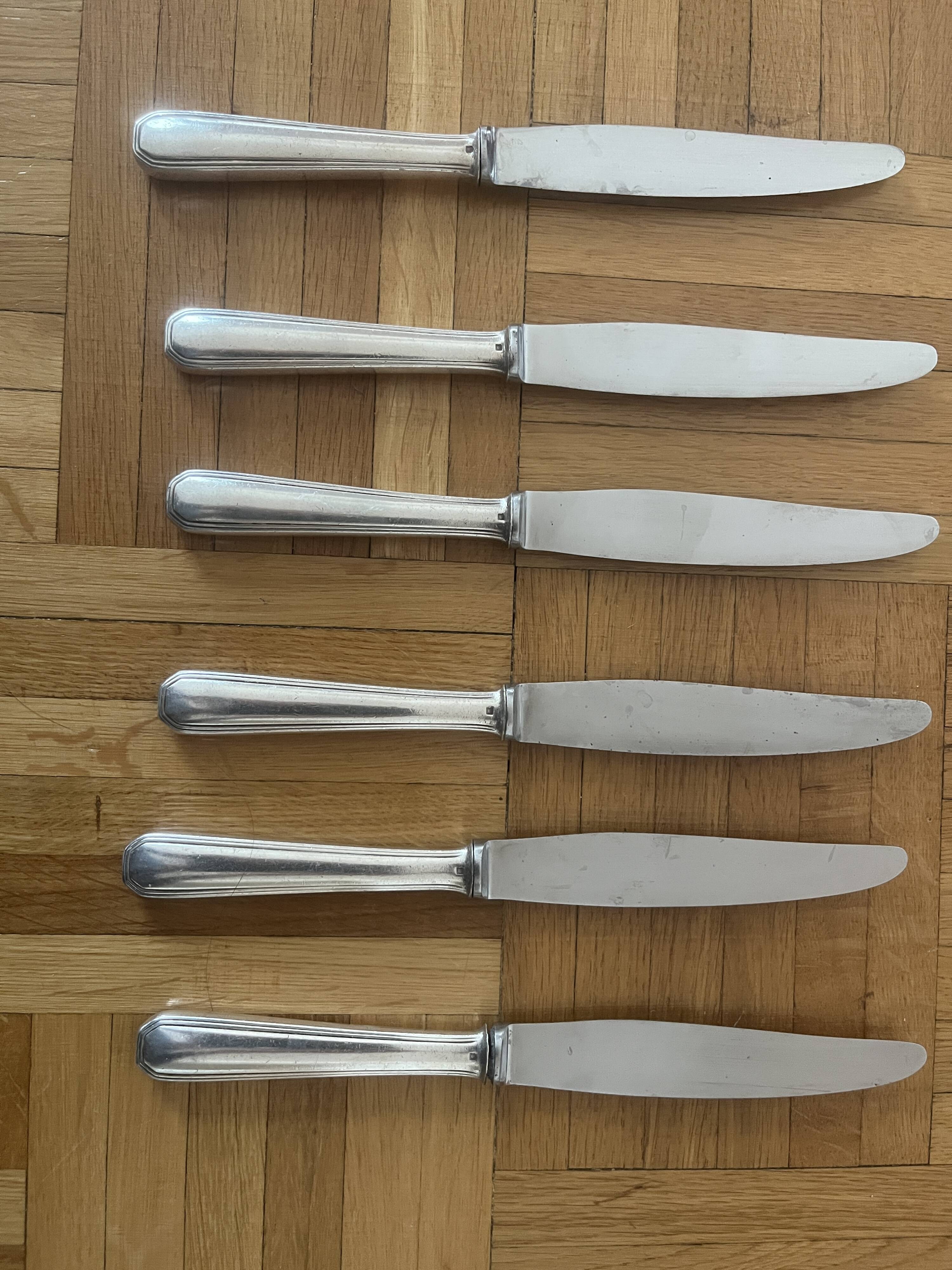 Christofle America model table knives