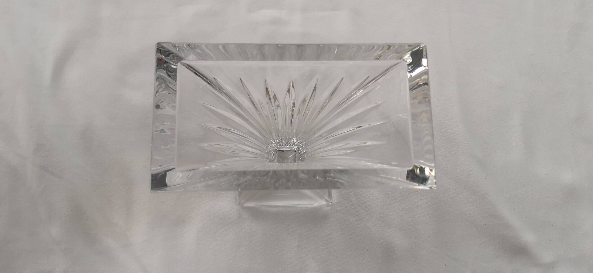 Small crystal vase signed Waterford
