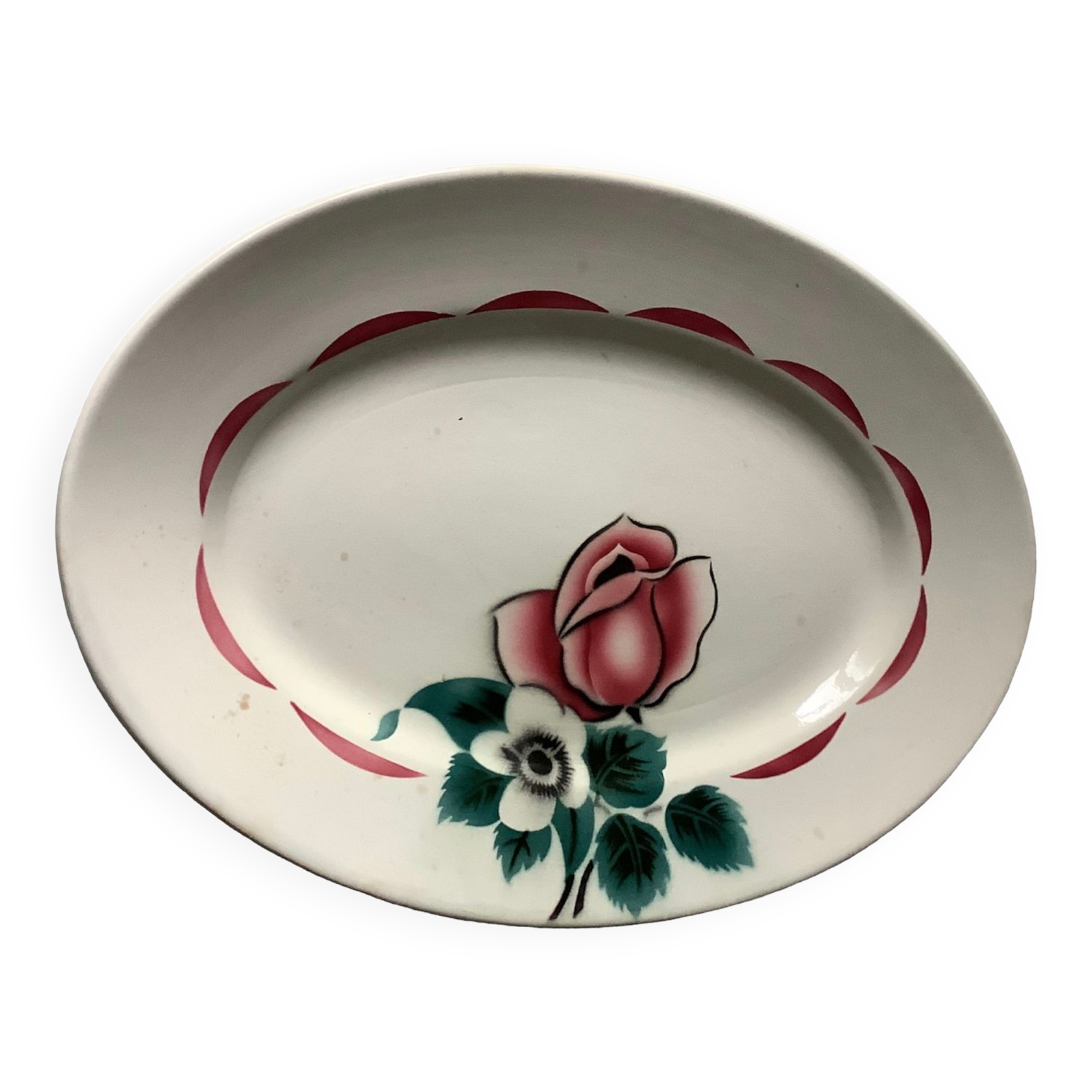 Flat oval sarguemines suzon