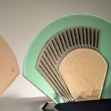 Pair of Vetri Murano Glass Wall Sconces, Italy, 1980s