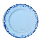 Old round dish Gien service Menton