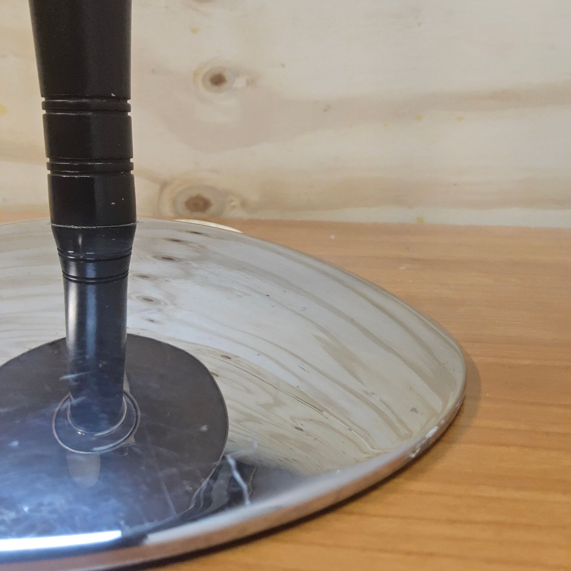 Vintage Ikea Mushroom Dakapo Bauhaus / Art Deco chrome lamp