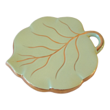Old trifle leaf gilded rib ceramic decoration festive table