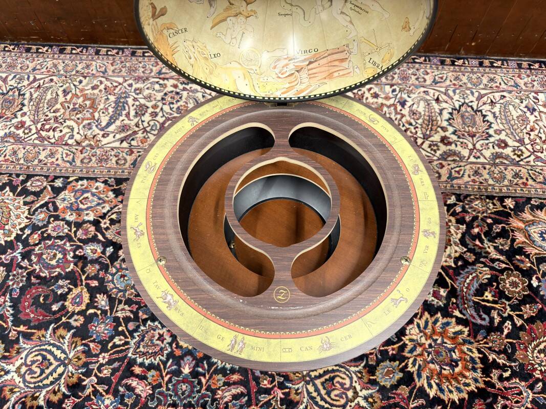 Bar Globe au sol italien classique Zoffoli