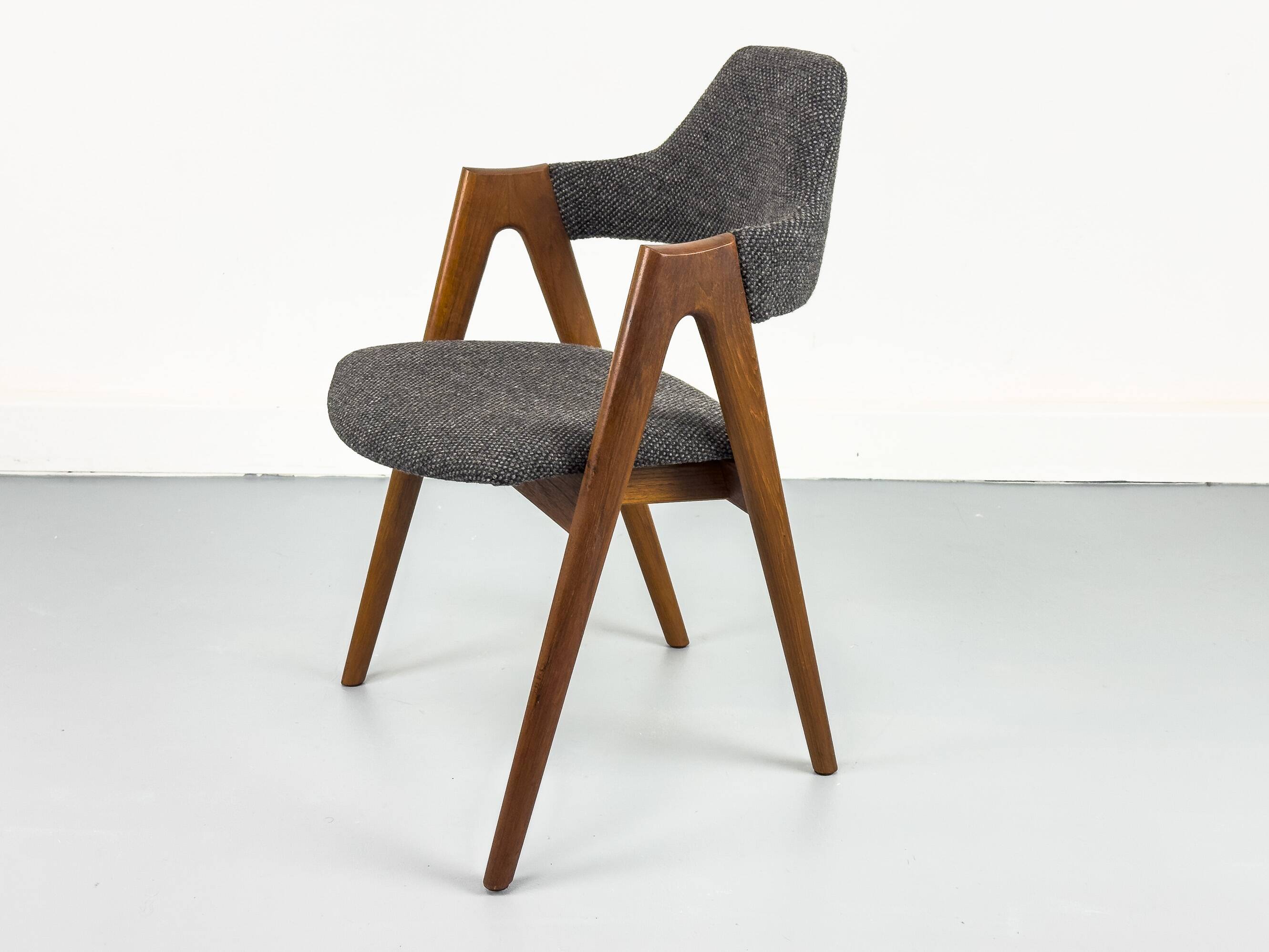 Compass Chair in Teak by Kai Kristiansen for SVA Møbler, 1960s