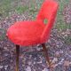 2 chairs red rug seventies