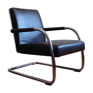 Fauteuil en cuir par Antonio Citterio