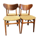 4 chaises scandinaves vintage
