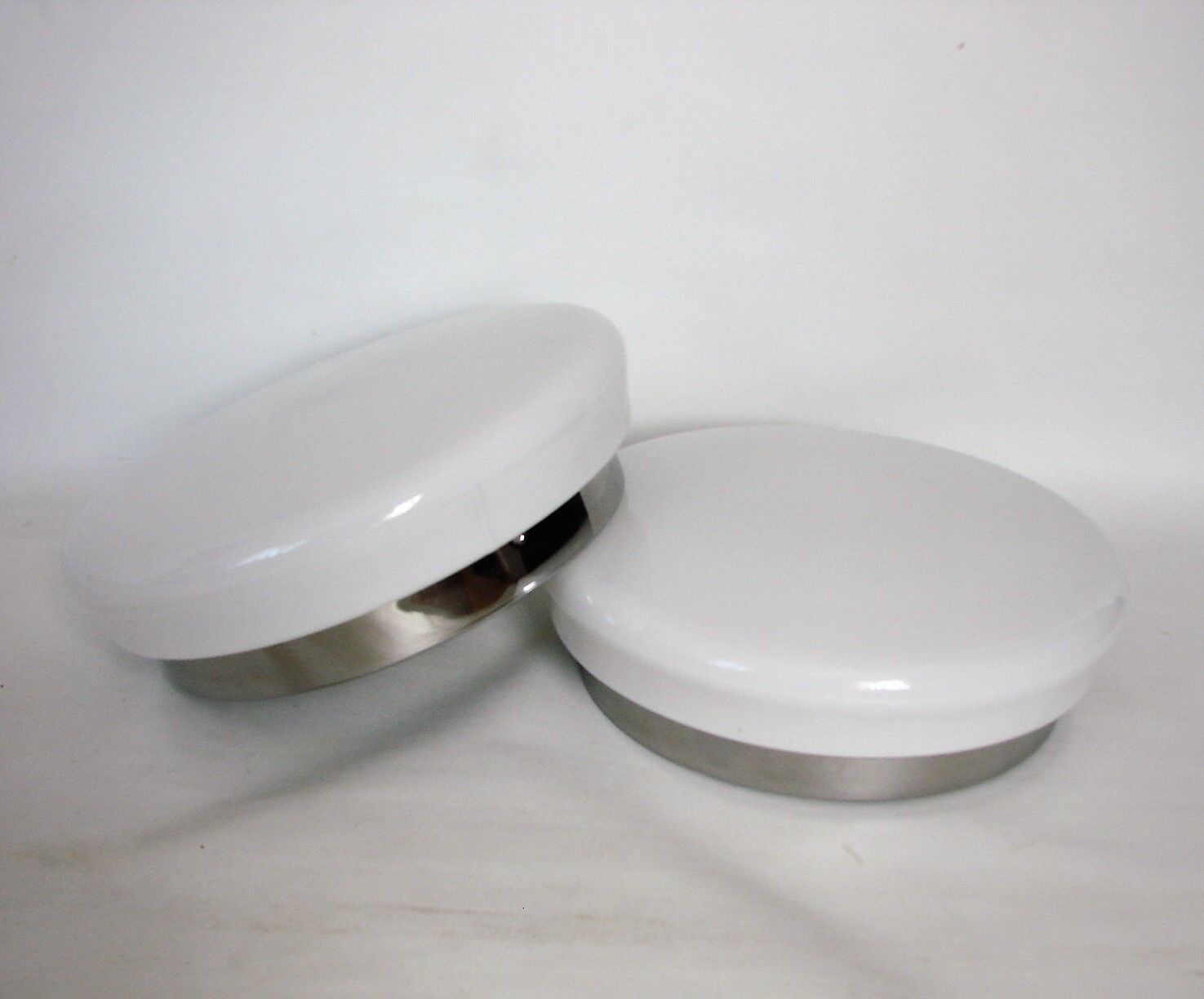 Pair of modern wall lamps, 1980s