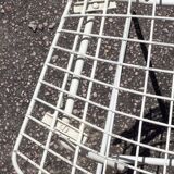 White Wire chair by Harry Bertoia for Knoll