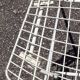 Chaise Wire blanche par Harry Bertoia pour Knoll
