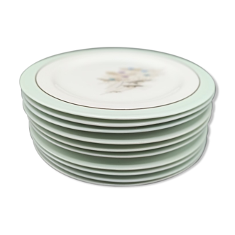 Set de 10 assiettes Ch. Ahrenfeldt  Limoges