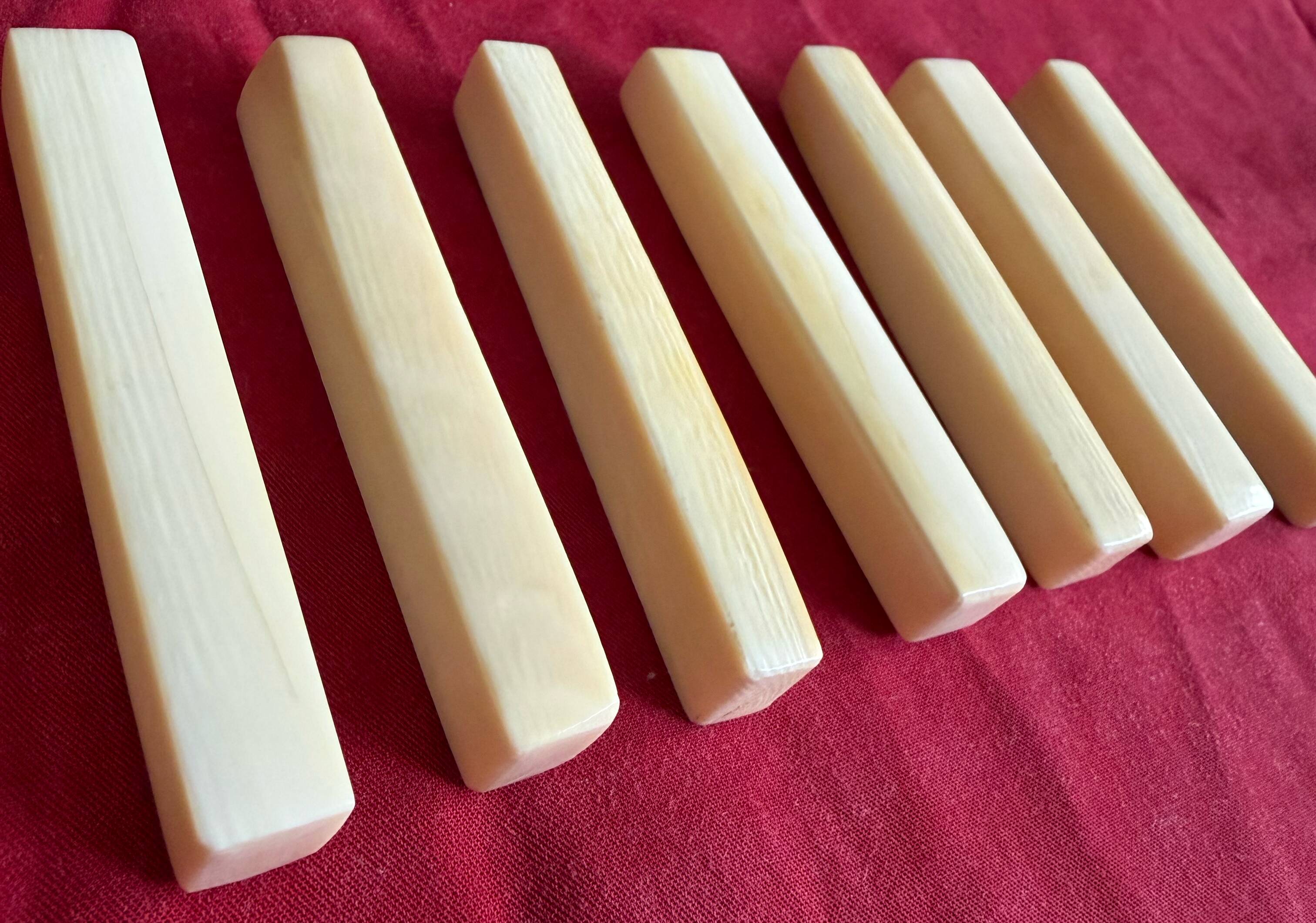 11 ivory knife rests