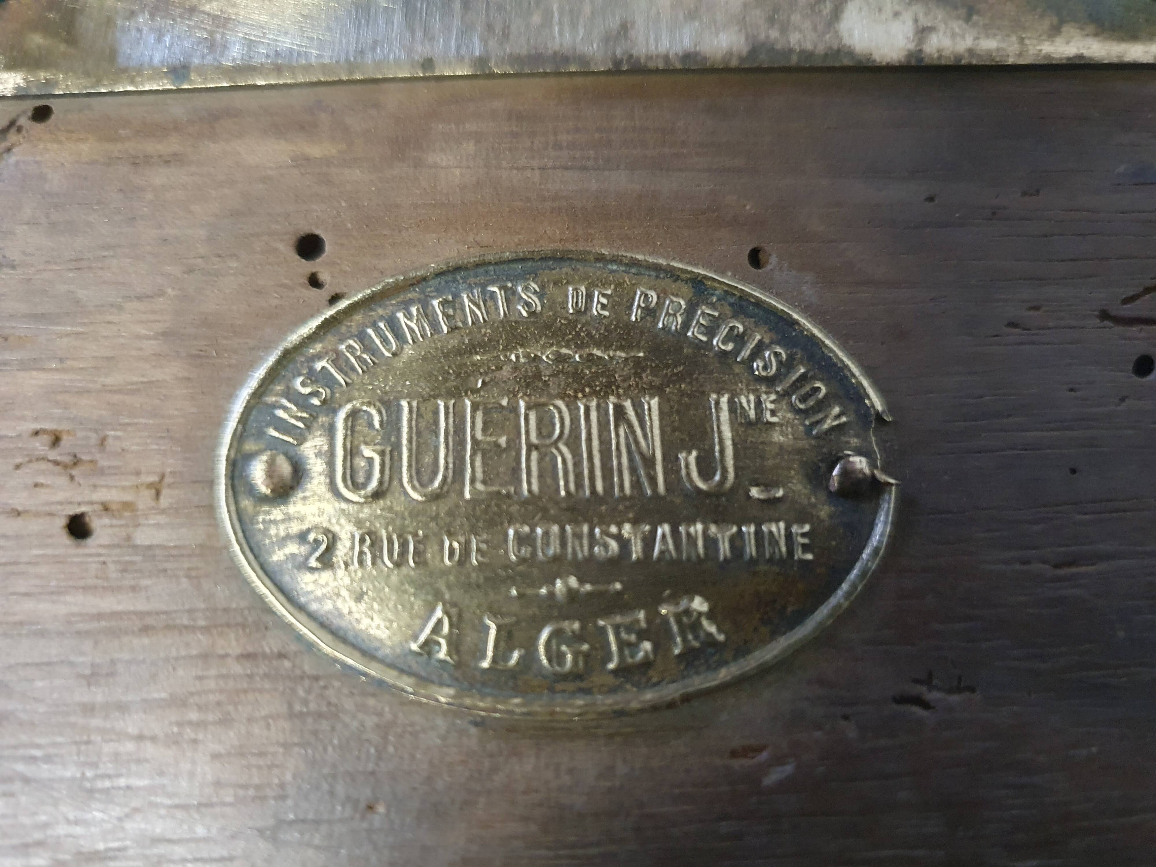 Chemist's box Maison Guérin in Algiers 1930s