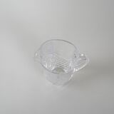 Crystal jug, Italian design, 1970s, made in Italy