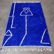 Traditional handmade Berber Azilal rug