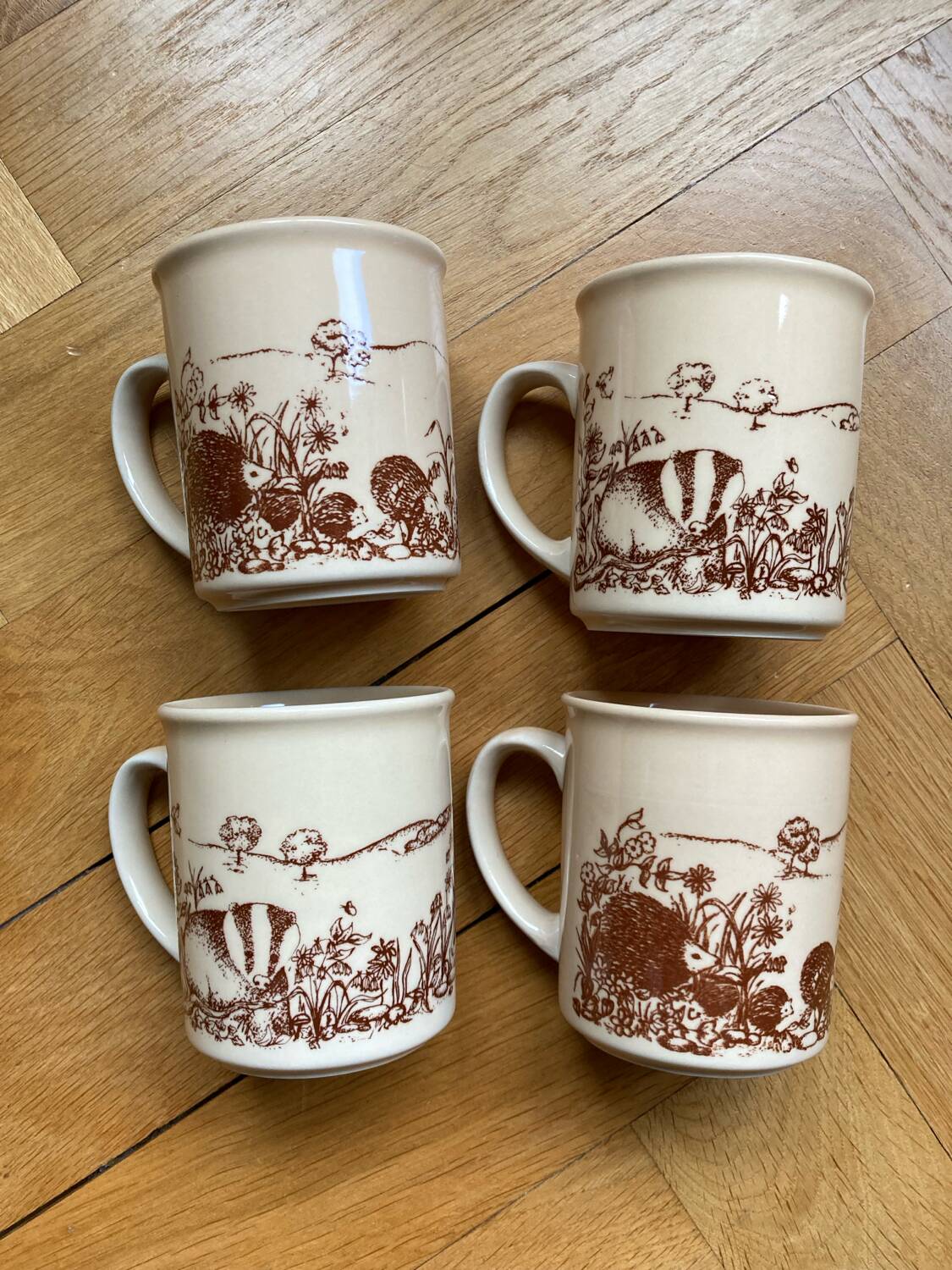 Vintage Churchill mugs made in England