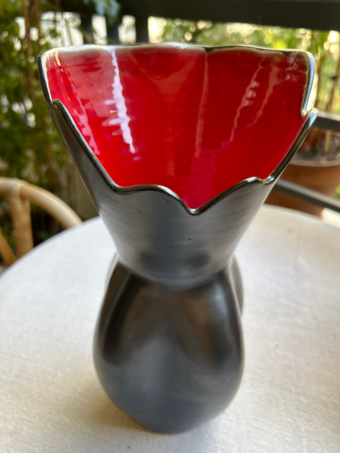 Ceramic vase from the 50s/60s