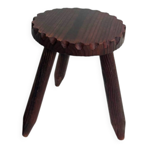 Tabouret tripode au charme