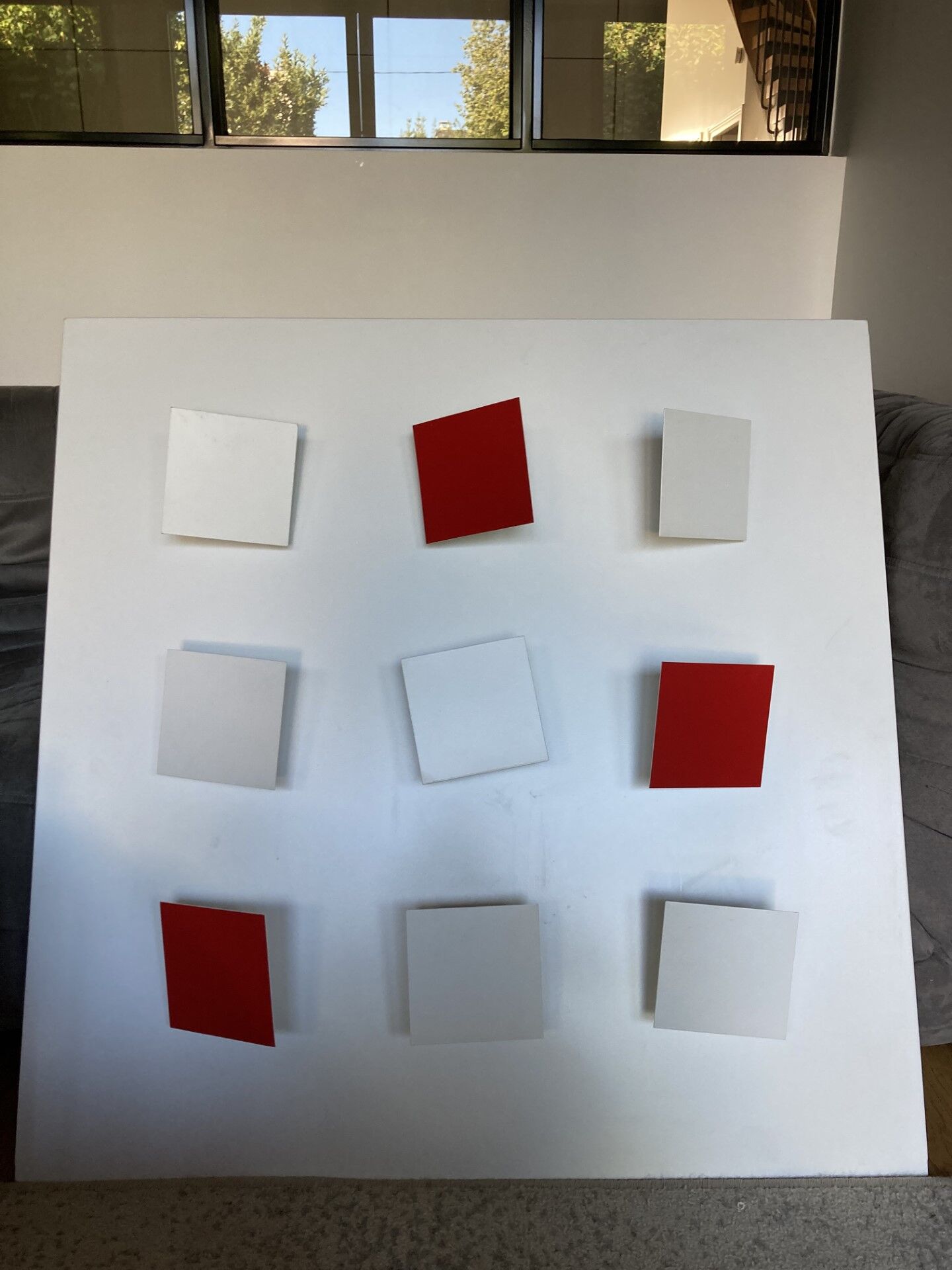 Wall lamp Metalo of Ten Hours Ten white and red