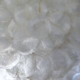 round rattan and mother-of-pearl tray