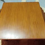 Scandinavian design teak square coffee table