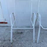 Lot of two metal chairs