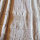Antique linen cloth monogrammed CP