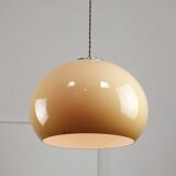 Space Age Brown Jolly Pendant Lamp from Guzzini, 1960s