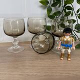 Set of 4 Luminarc liqueur glasses, Domaine model