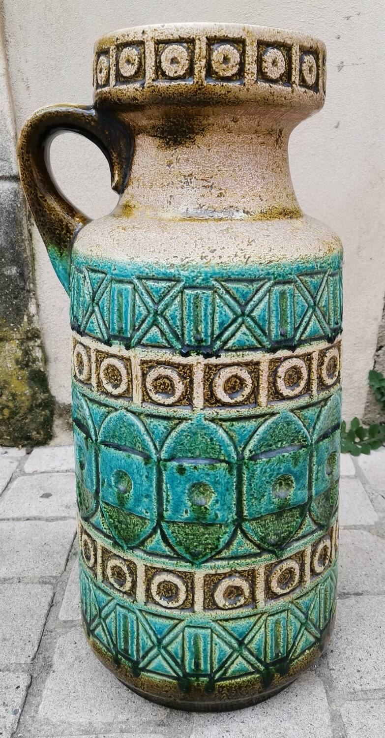 Vase, umbrella stand, Bay keramik