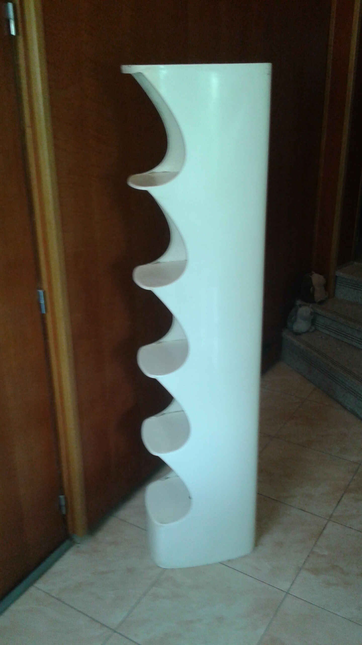 Shelf Rodier in resin and fiber design Valeric Doubroucinskis 1960