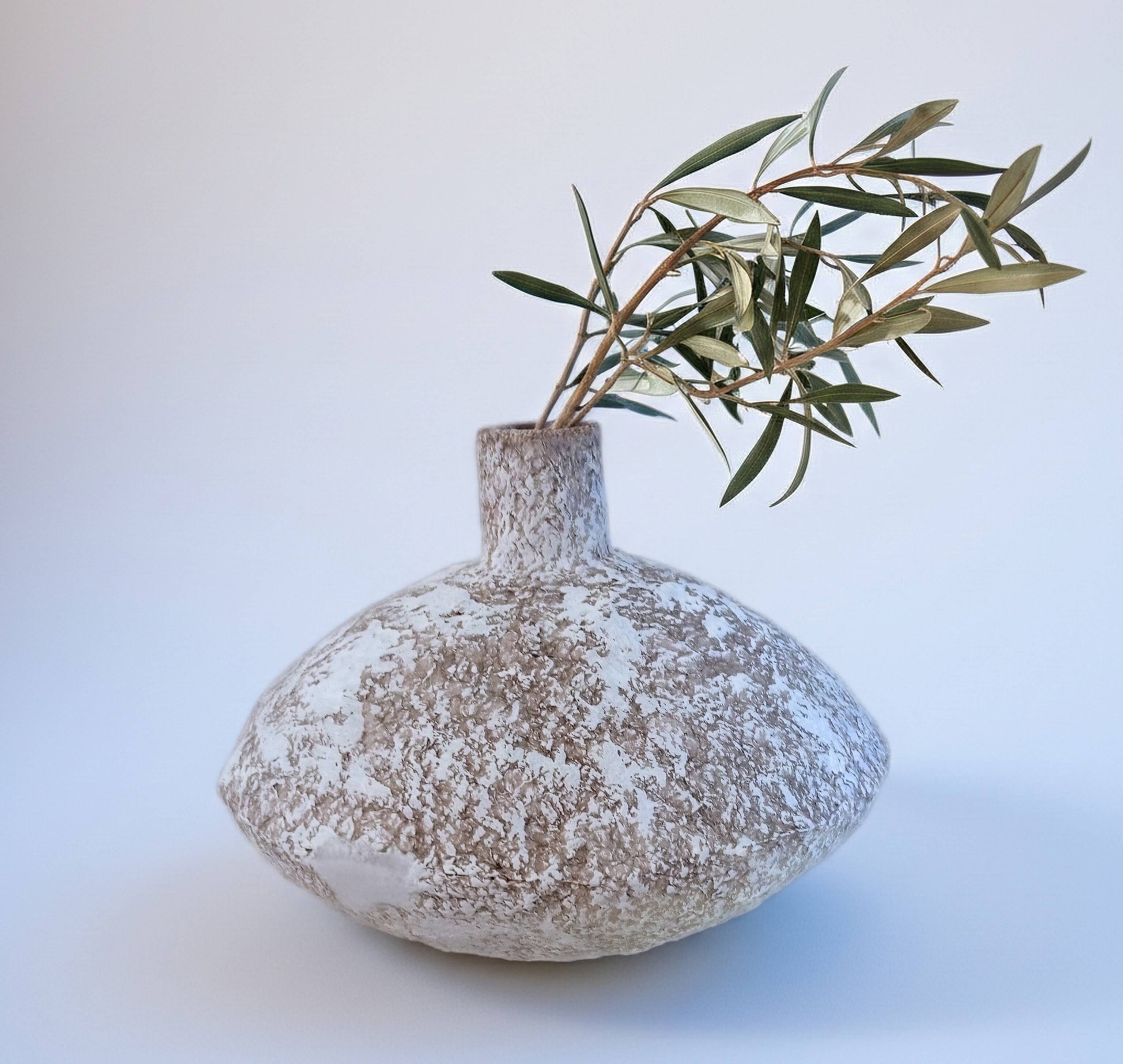Vase sculptural esprit Boho