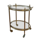 Brass dessert trolley