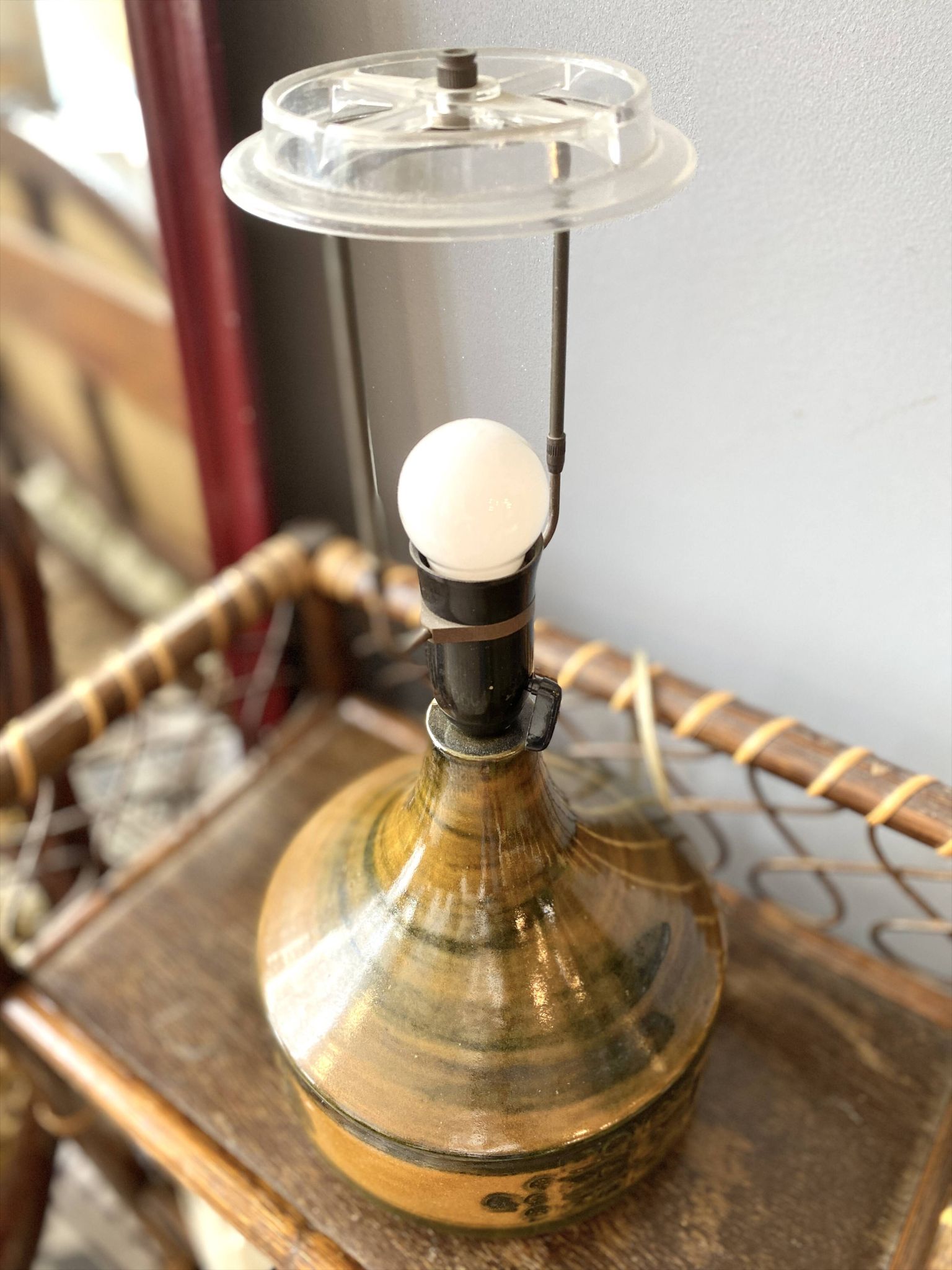 Danish ceramic lamp Hanne Stentoj 1960s