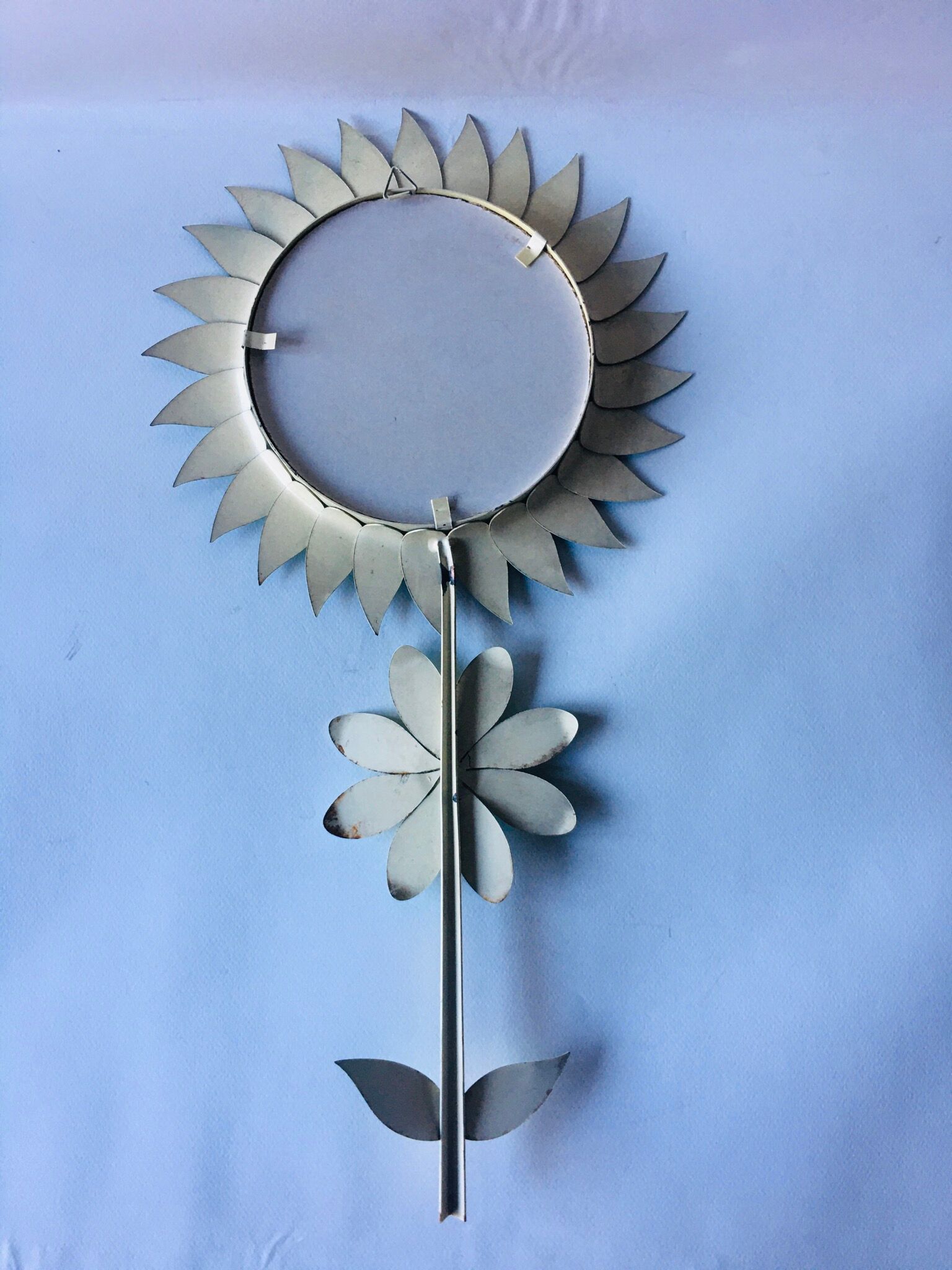 Vintage flower mirror