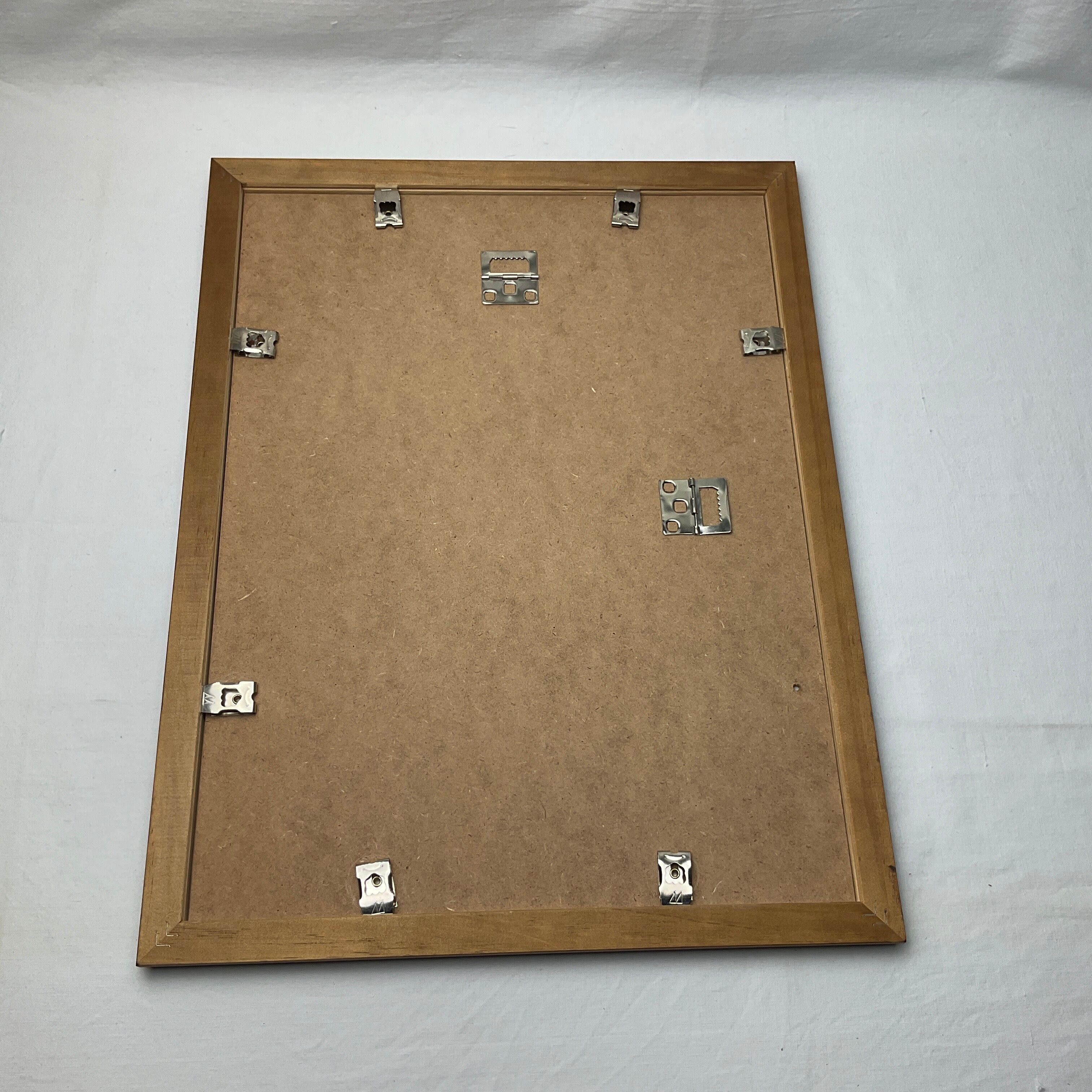 Large dark wood frame