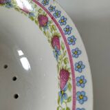Strawberry bowl set Gien France Le Fraisier Marie-Pierre Boitard
