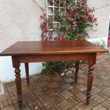 Wooden bistro table