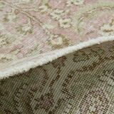 5x9 Light Red Green Vintage Area Rug, 160x274Cm SK 21509