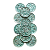 Niderviller oyster plates x12