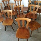 Set de 12 chaises bistrot