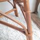 Paire de fauteuils en rotin vintage circa années 70